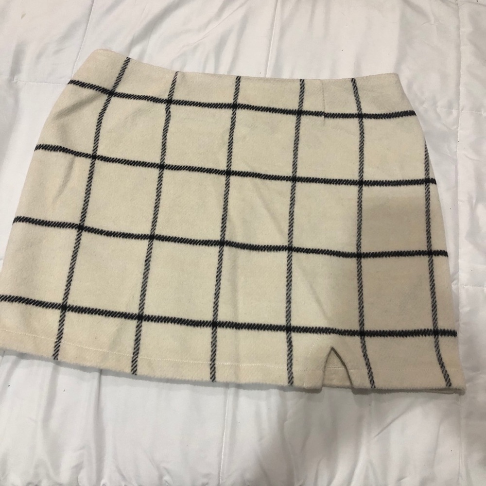 Lulus Plaid Skirt